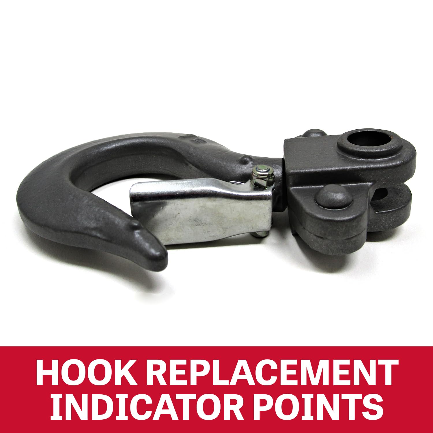 1-Ton JET Hand Chain Hoist, 10' Lift (Model S90-100-10), Gray