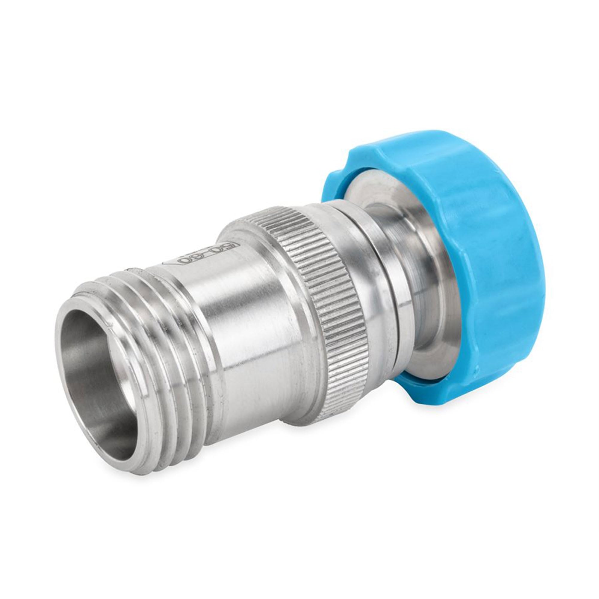 Camco Stainless-Steel Flow Regulator, Protects RV Plumbing High Pressure Water, Compatible with 3/4" Garden Hose Threads, 40054