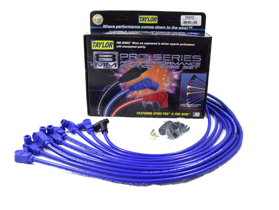 8mm Taylor Cable race fit Pro Wire TCW blue 76640