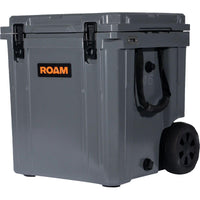 Rolling 46qt Rugged Cooler, Slate, One Size