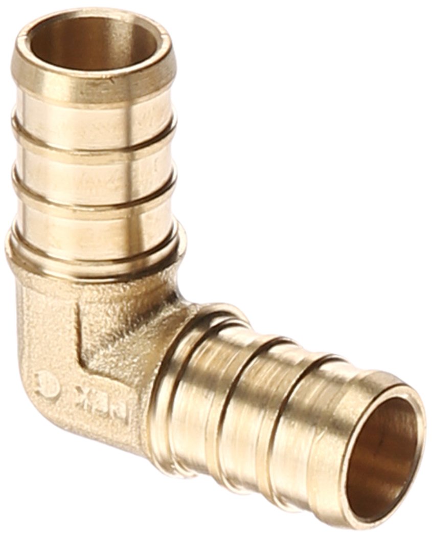 Brass Crimp Elbow Fitting Elkhart (41139 1/2" x 1/2")