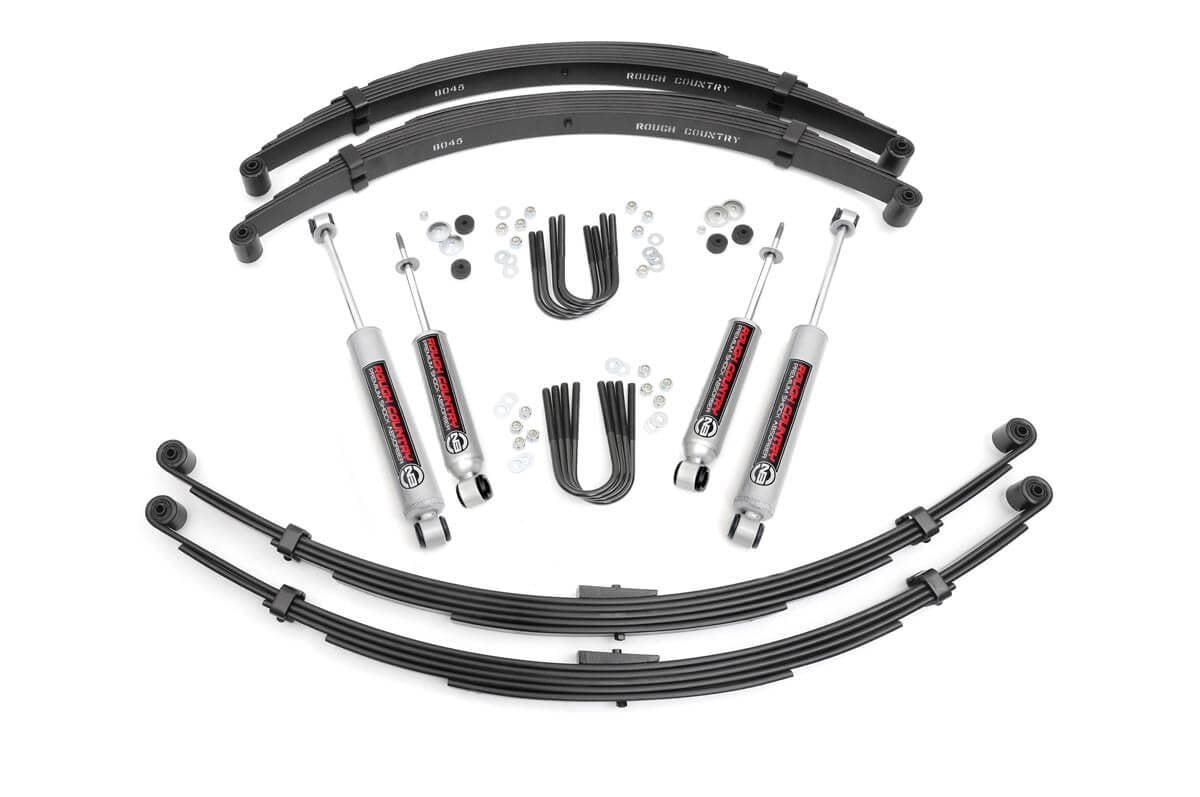 4" Lift Kit Rough Country for 1974-1980 International Scout II 4WD - 82530