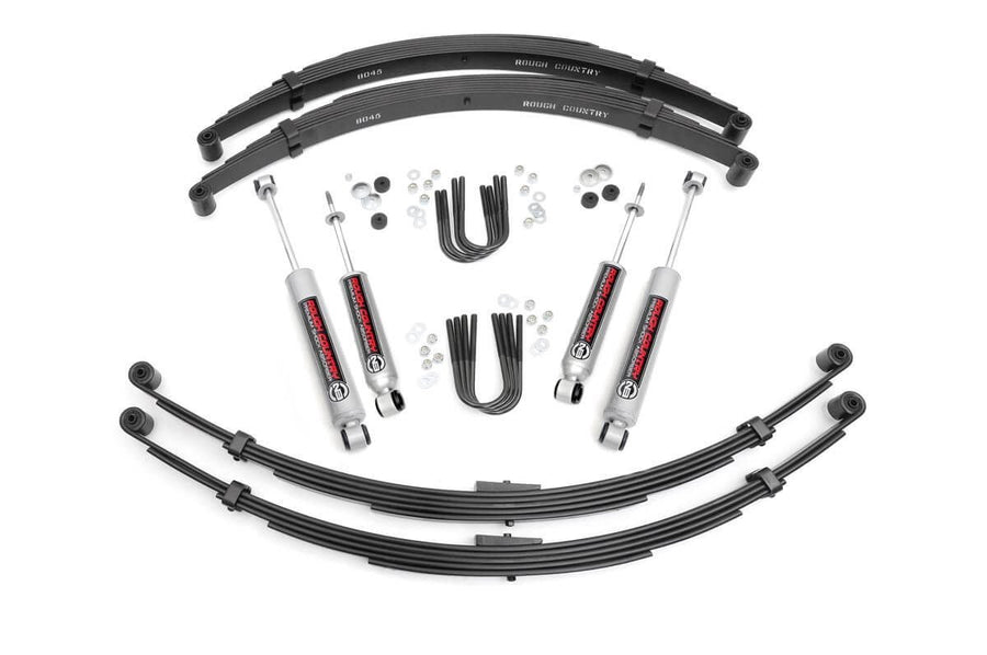 4" Lift Kit Rough Country for 1974-1980 International Scout II 4WD - 82530