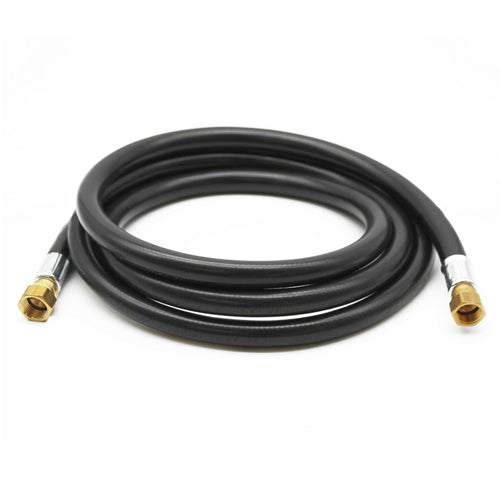 Flame King RV Slide Out Thermo Rubber Hose Assembly, 106 Inch, 3/8 Inch ID, Female to Female - 100159-106