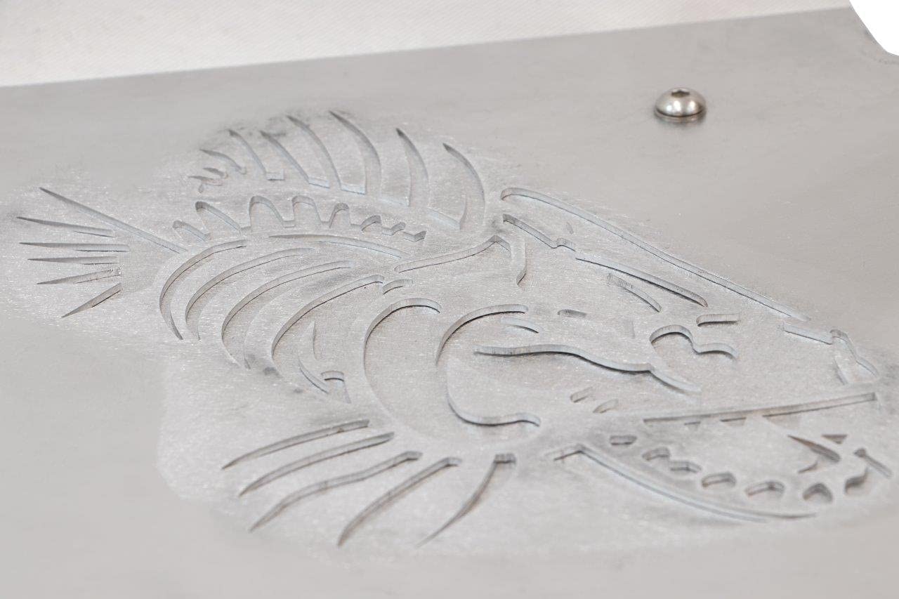 JL Inner Fenders Front FISHBONE Offroad FB33192F - Raw Aluminum