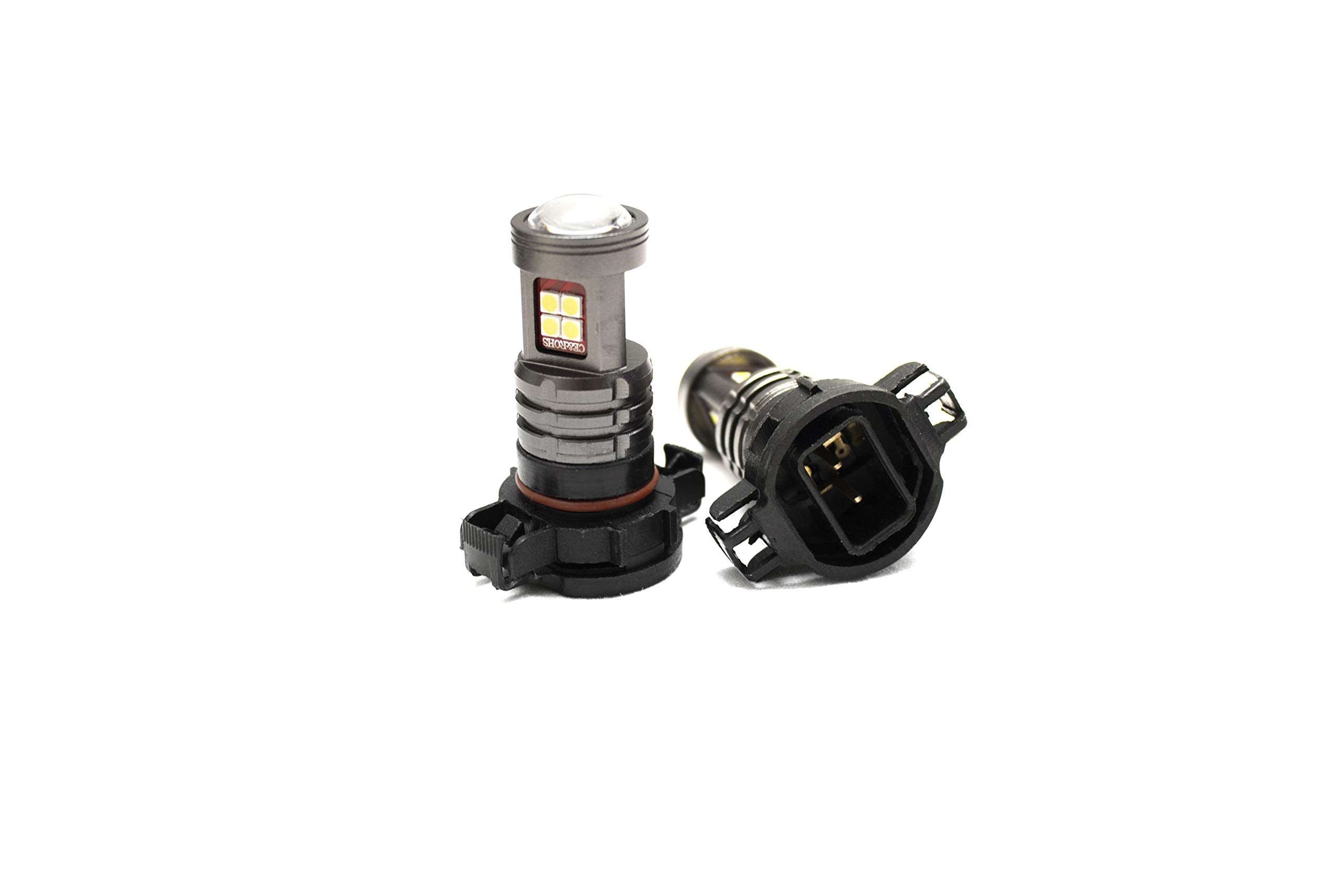 Terminator Series Race Sport Lighting WHITE 5202 Base LED High Power Replacement Bulbs - Foglight