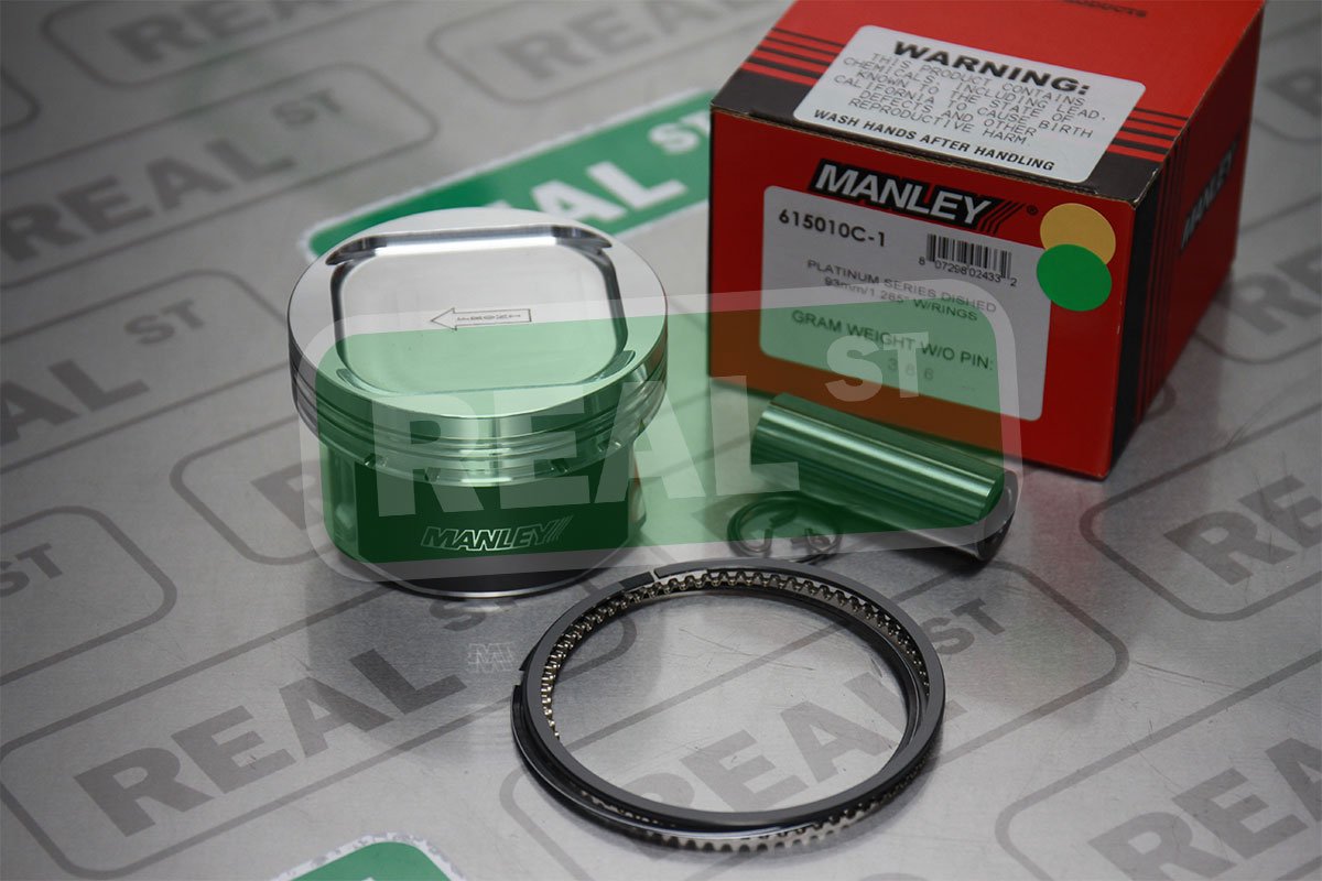 Dish Piston Manley 615010C-4 with Rings