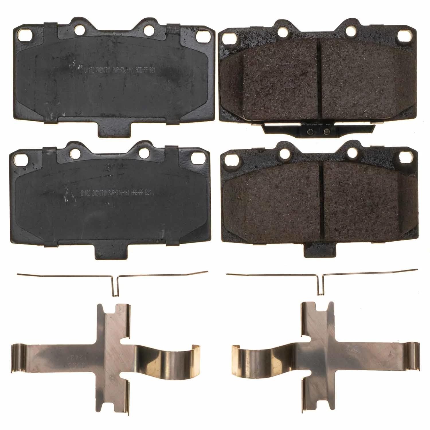 Power Stop Brake Kit Front For Subaru Impreza 2006-07 - Ceramic Brake Pads With Installation Hardware, 17-1182