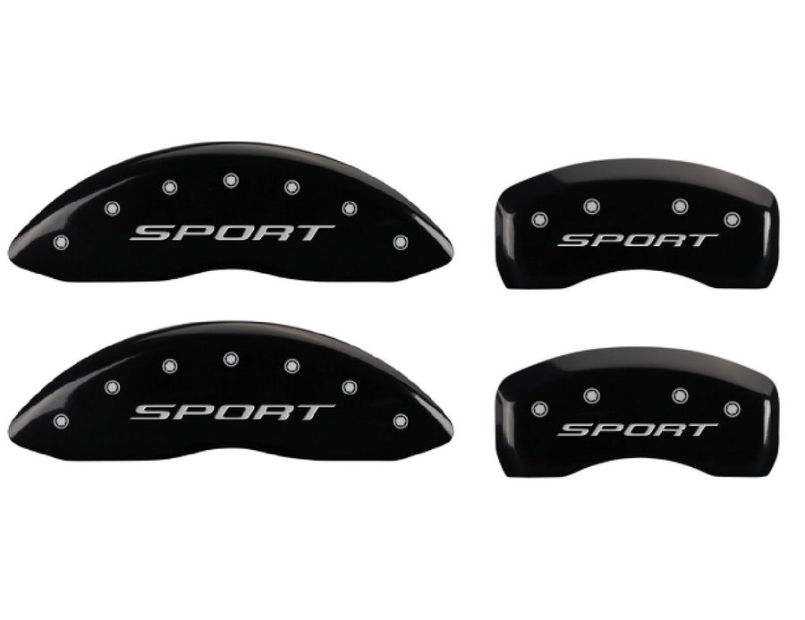 Caliper Covers MGP 10244SSPTBK Caliper Cover