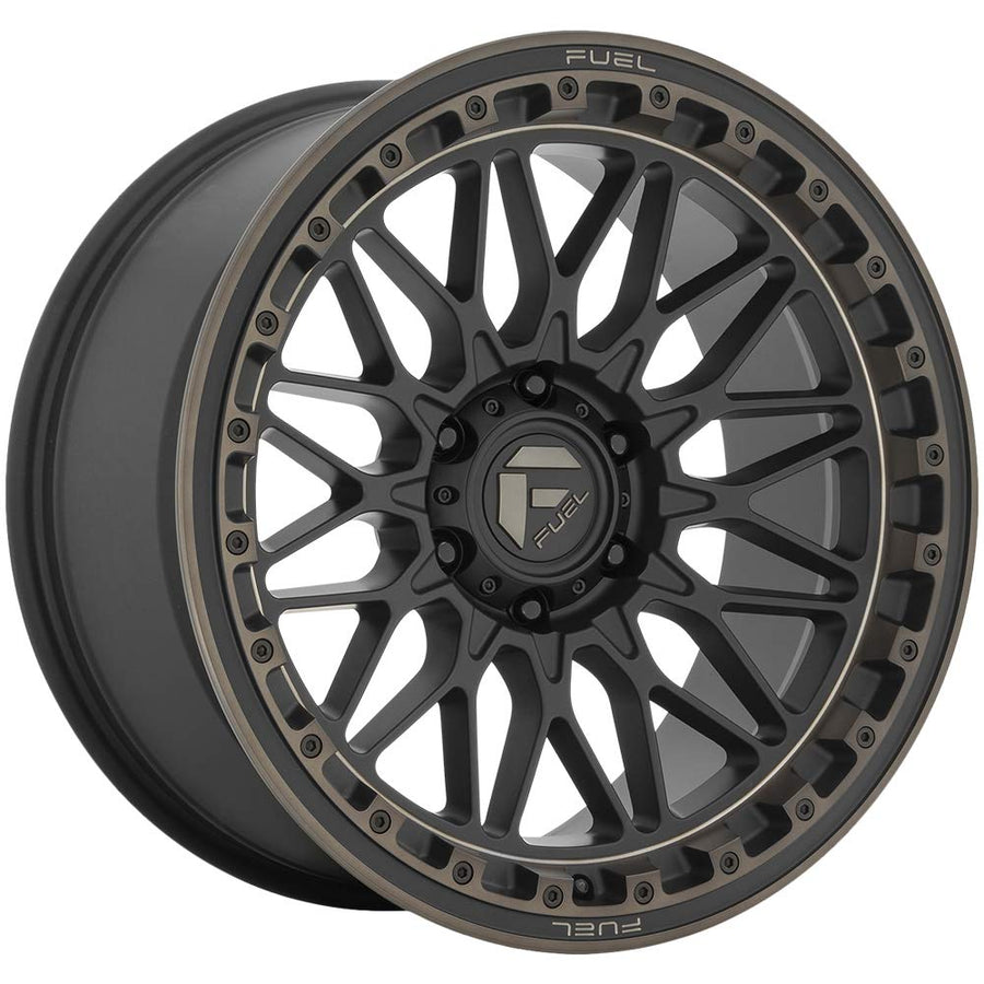 D759 TRIGGER FUEL OFF-ROAD 17X9, 5X5.0, 4.53, -12mm MATTE BLACK DARK TINT - D75917907545