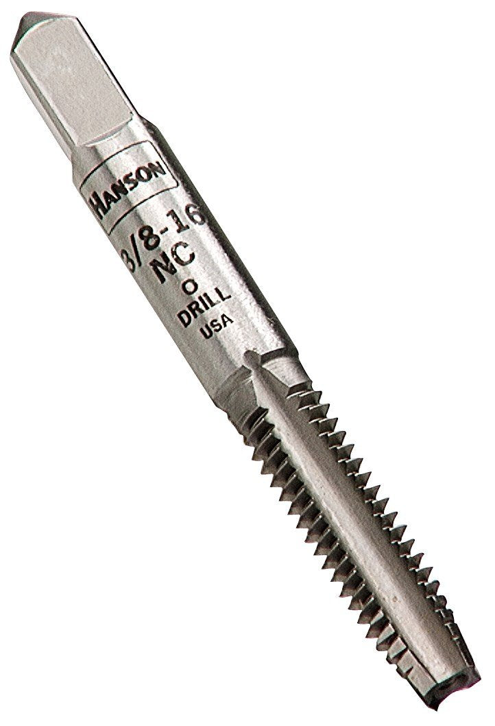 3/8" 16 NC Irwin Steel Fractional Taper Plug Tap