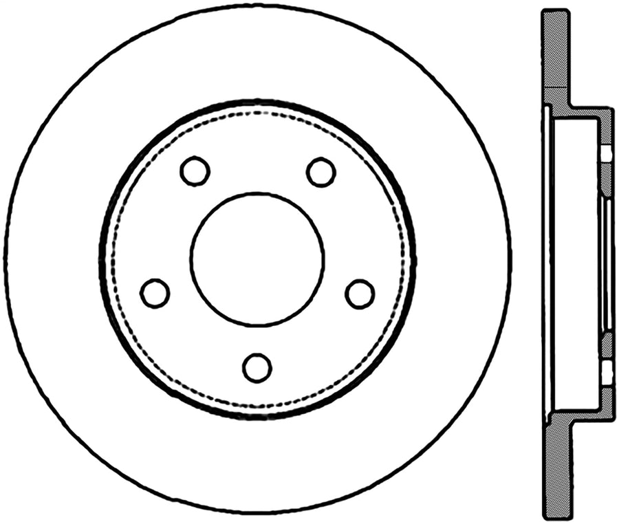 Brake Rotor StopTech (128.62074CR)