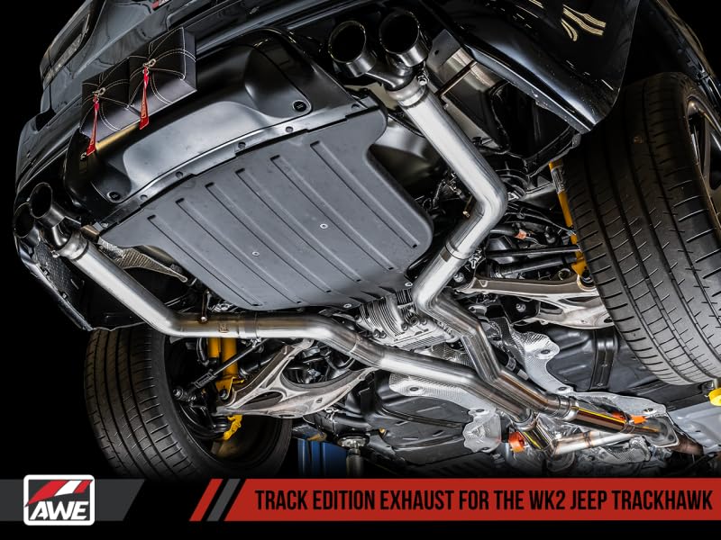 2020 Jeep Grand Cherokee AWE Tuning SRT/Trackhawk Track Edition Exhaust - Use w/Stock Tips - 3020-31023