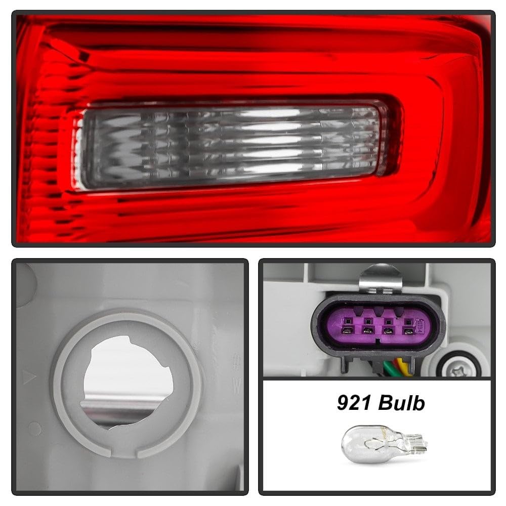Chevy Equinox 16-17 Spyder (POE) Halogen Type w/Wiring Tail Light - OE Right