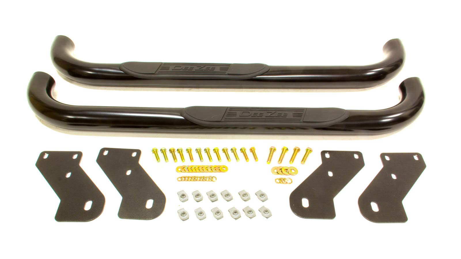 Dee Zee 3" Round UltraBlack Nerf Steps DZ370391