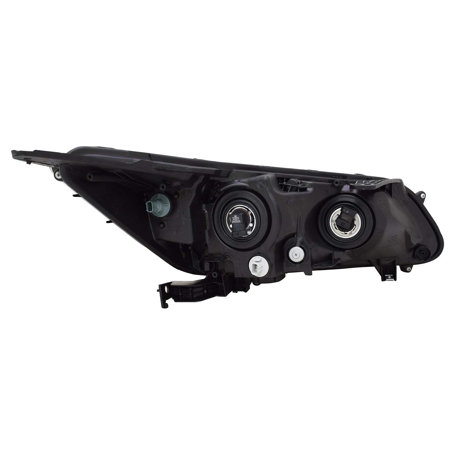 Left TYC Headlight Assembly Compatible with 2013-2015 Honda Accord