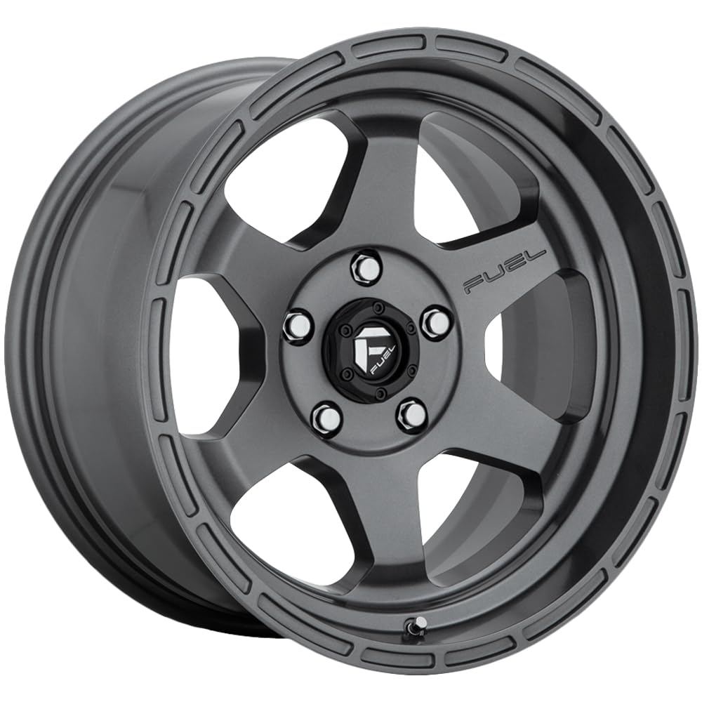 Shok FUEL GD-Matte Gun Wheel with Painted (17 x 9.5 inches /6 x 139 mm, -12 mm Offset)