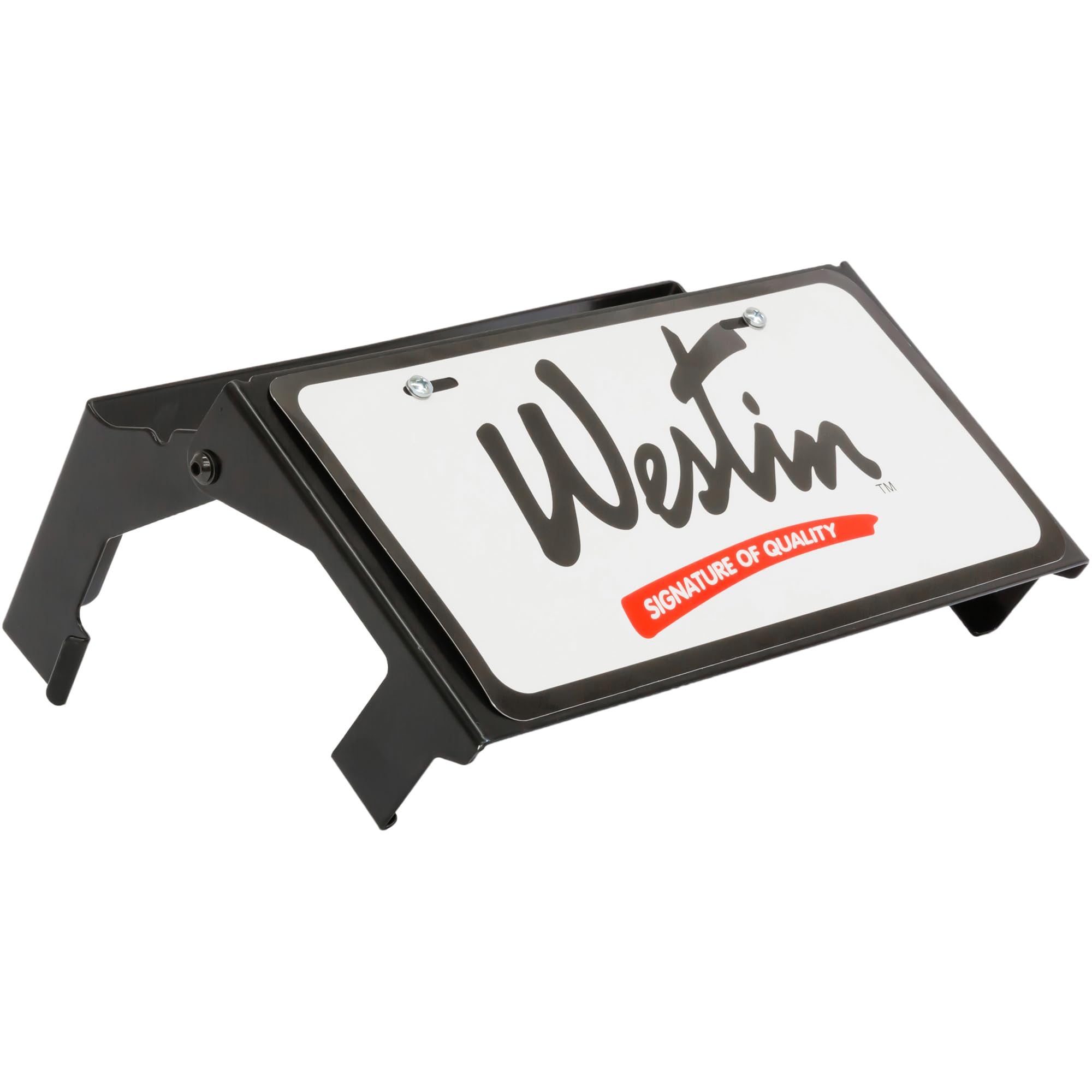 Winch Mount License Plate Relocator Westin 46-20055 Use with Roller Fairlead Winches