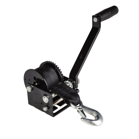 Trailer Fulton 142026 Winch, Single-Speed, 900 lbs. Capacity, 15 ft. Strap
