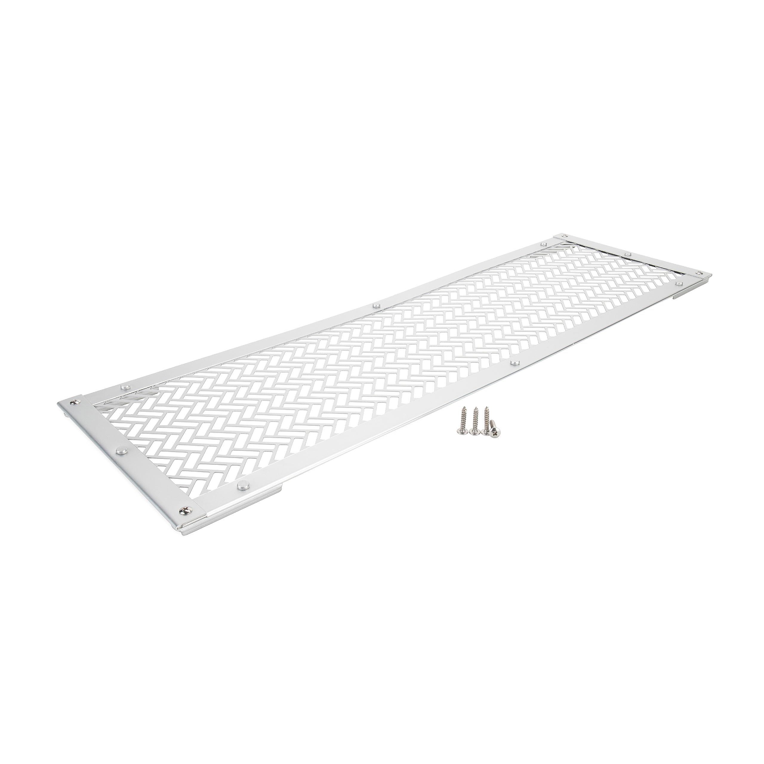 Upper Camco RV Premium Screen Door Grille | Aluminum | Adjusts from 24" to 29" (43994)