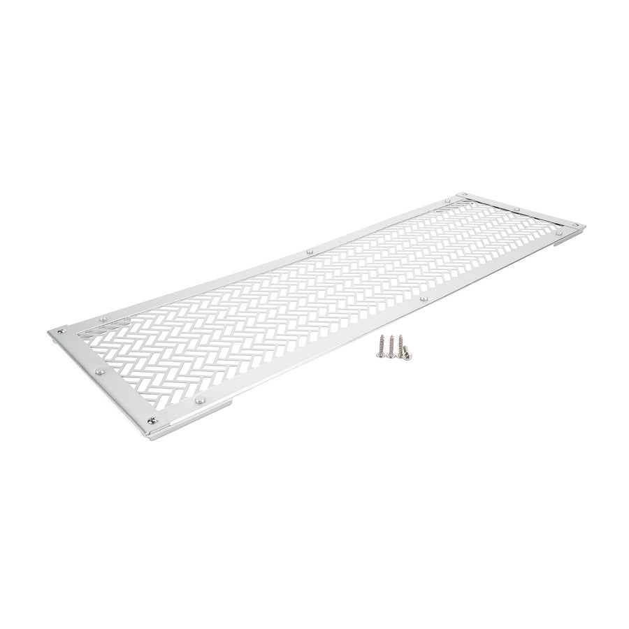 Upper Camco RV Premium Screen Door Grille | Aluminum | Adjusts from 24" to 29" (43994)
