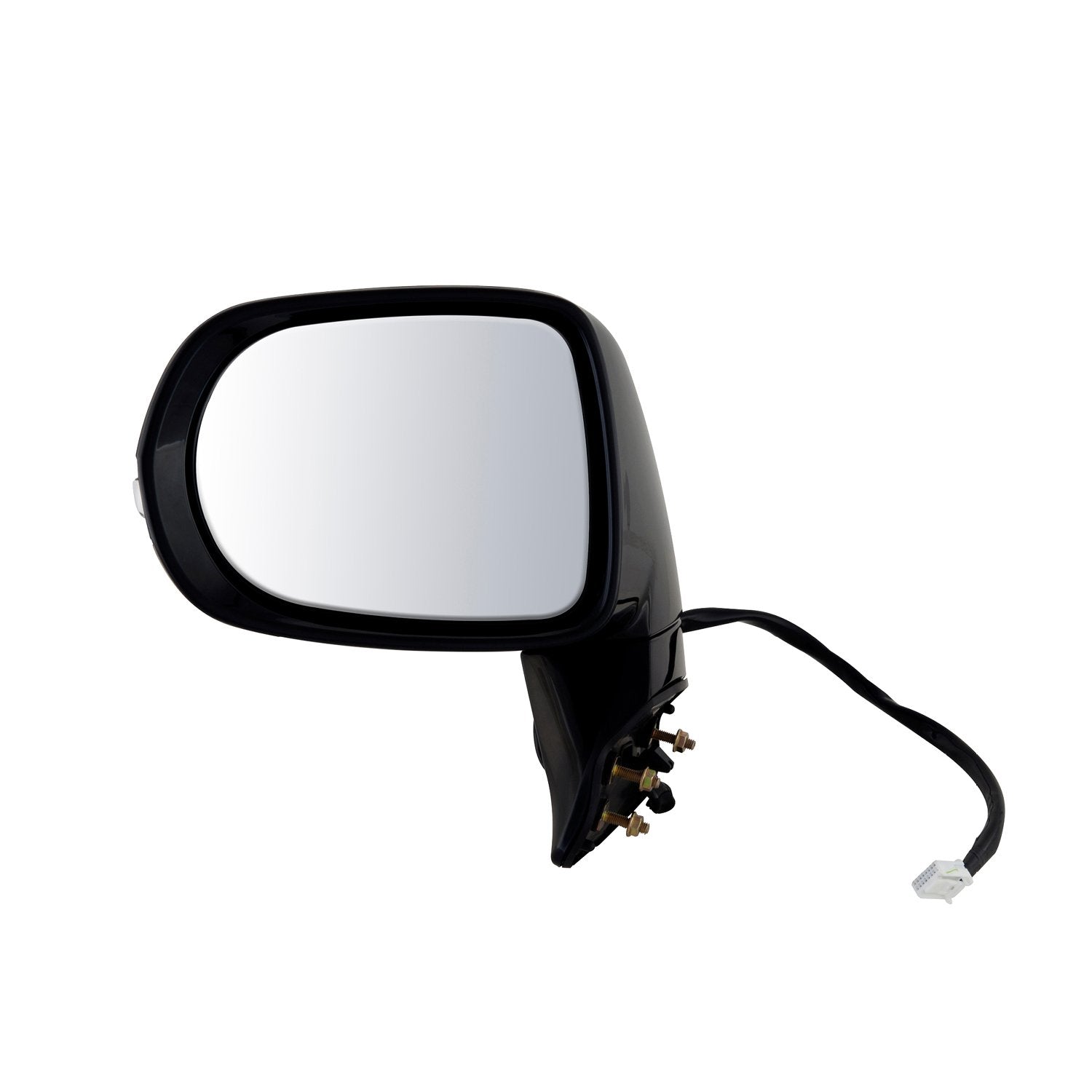 Fit System Driver Side Mirror for RX350 Lexus, RX450h, Canada & Japan Built, Black, PTM, w/Turn Signal, Memory, Puddle lamp, Power Folding, w/o auto dimming, w/o Blind spot Detection, Heated Power