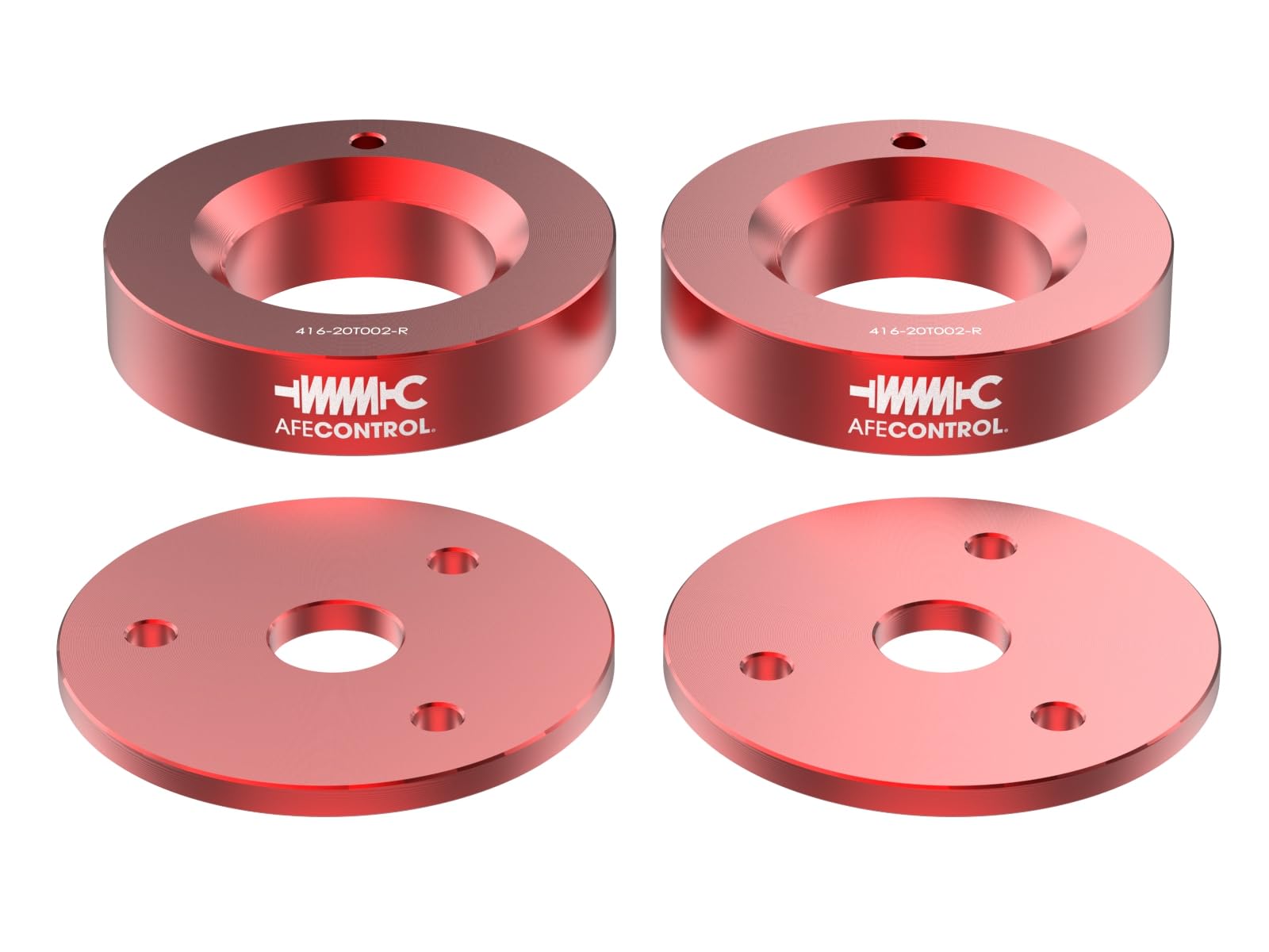 CONTROL aFe Power 3.0 IN Leveling Kit Red Fit RAM 1500 TRX 21-22 V8-6.2L (sc) 416-20T002-R