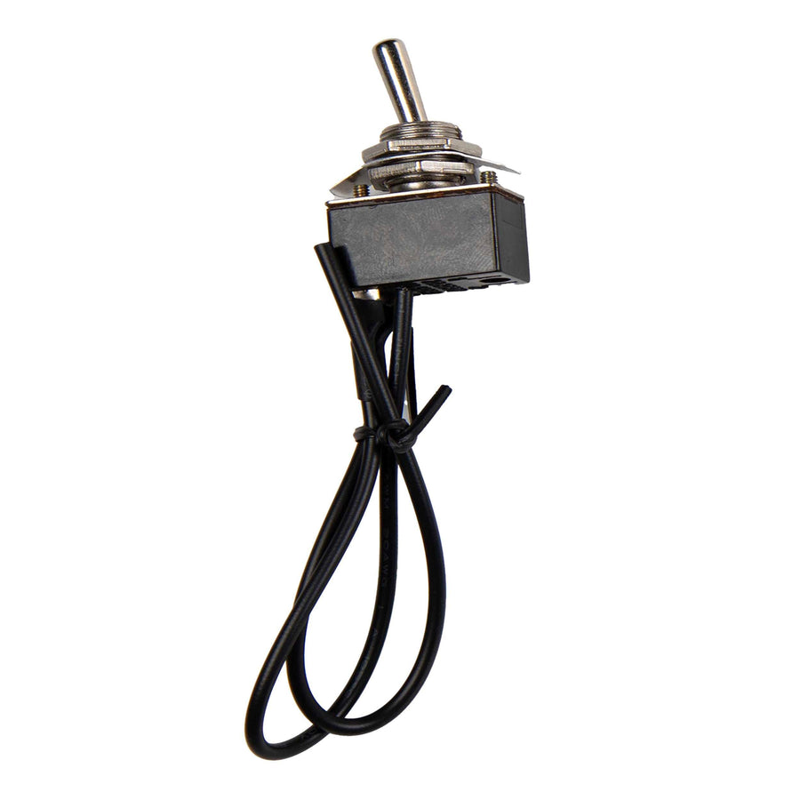 Install Bay Standard Toggle Switch Single Pole On and Off 6 Inch Leads 5 Pack- IBTSSS