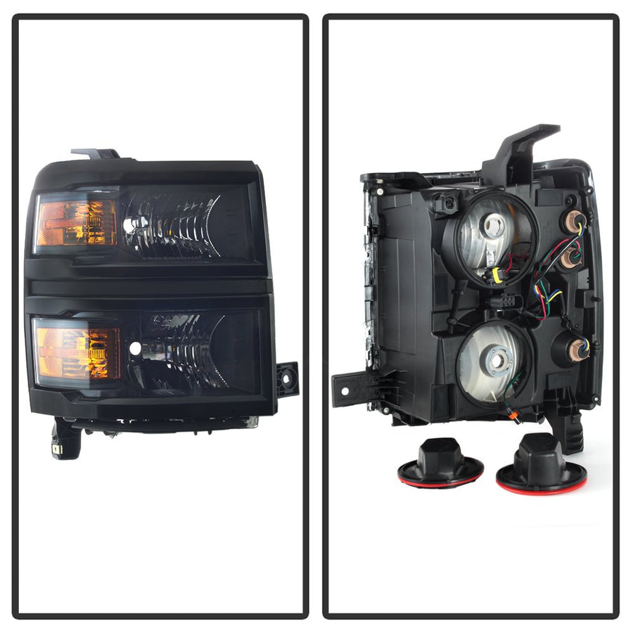 OEM Style Xtune Headlight (HD-JH-CS14-AM-BK) (POE)