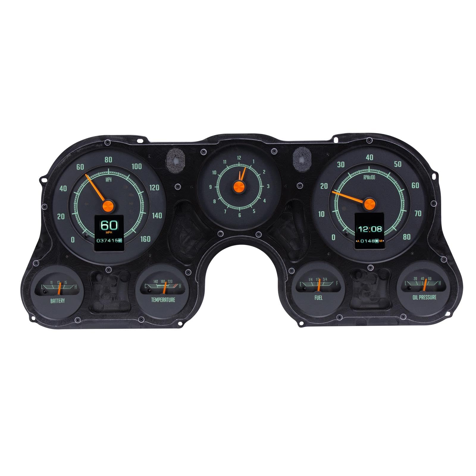 Dakota Digital Retrotech Gauge Instrument System RTX-67C-PU-X Compatible with 1967-72 Chevy / GMC Pickup