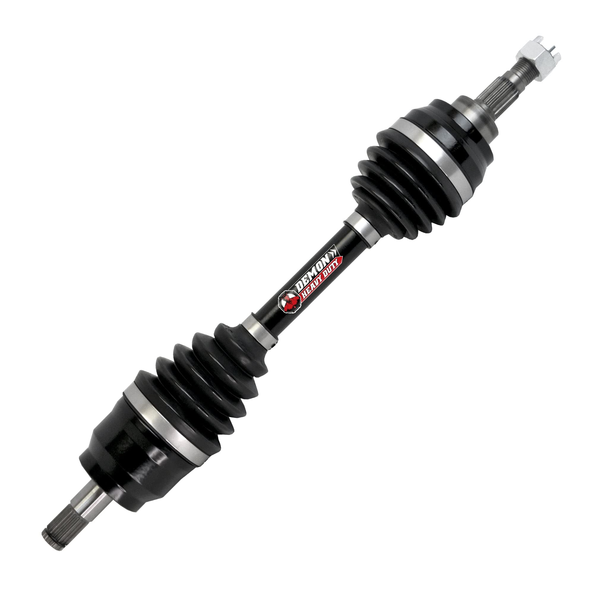 Demon Front Left/Right Powersports Heavy Duty Axle for (2007-2014) Honda TRX420, Made Up of 4340 Chromoly Steel OEM: 44350-HP5-601, 44250-HP5-601, 44350-HP7-A31, 44250-HP7-A31, 44220-HP5-601