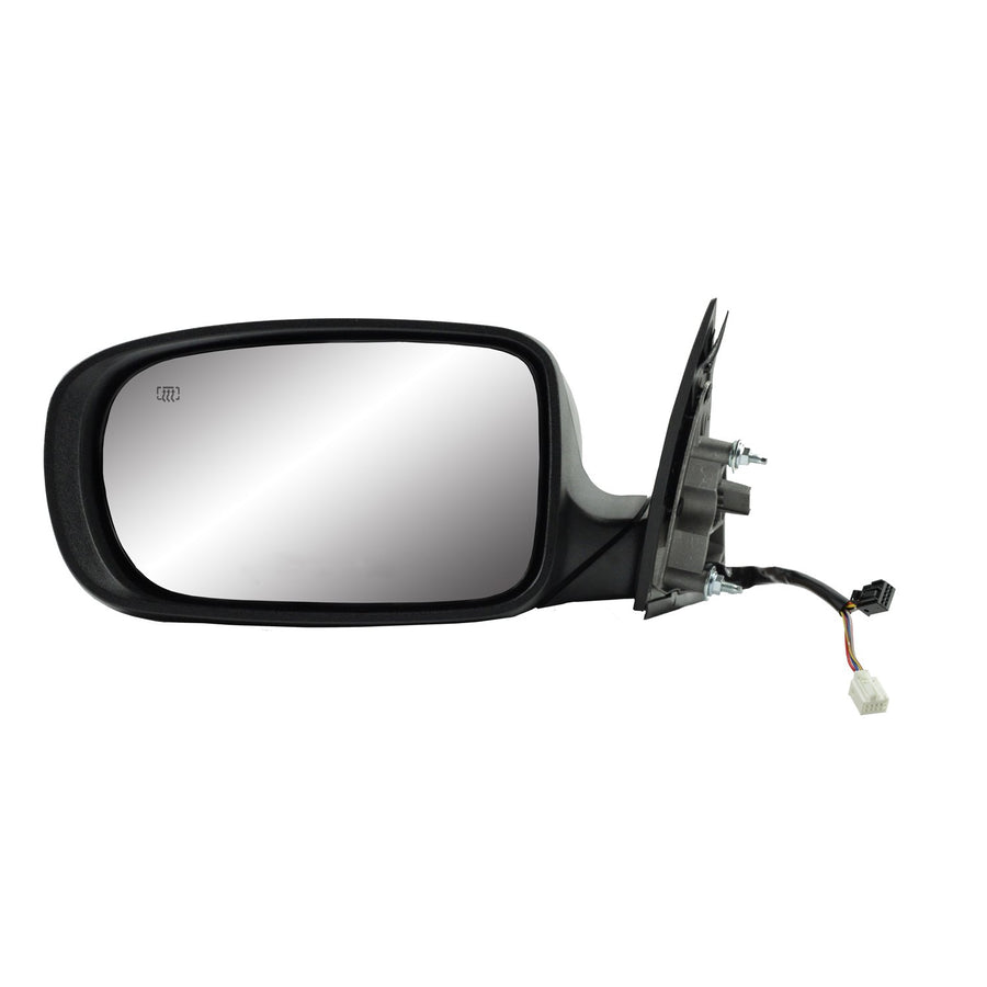 60634C Fit System Driver Side Mirror for Dodge Charger, Code GT7/XR, Textured Black w/PTM Cover, w/Memory, Foldaway, Heated Power