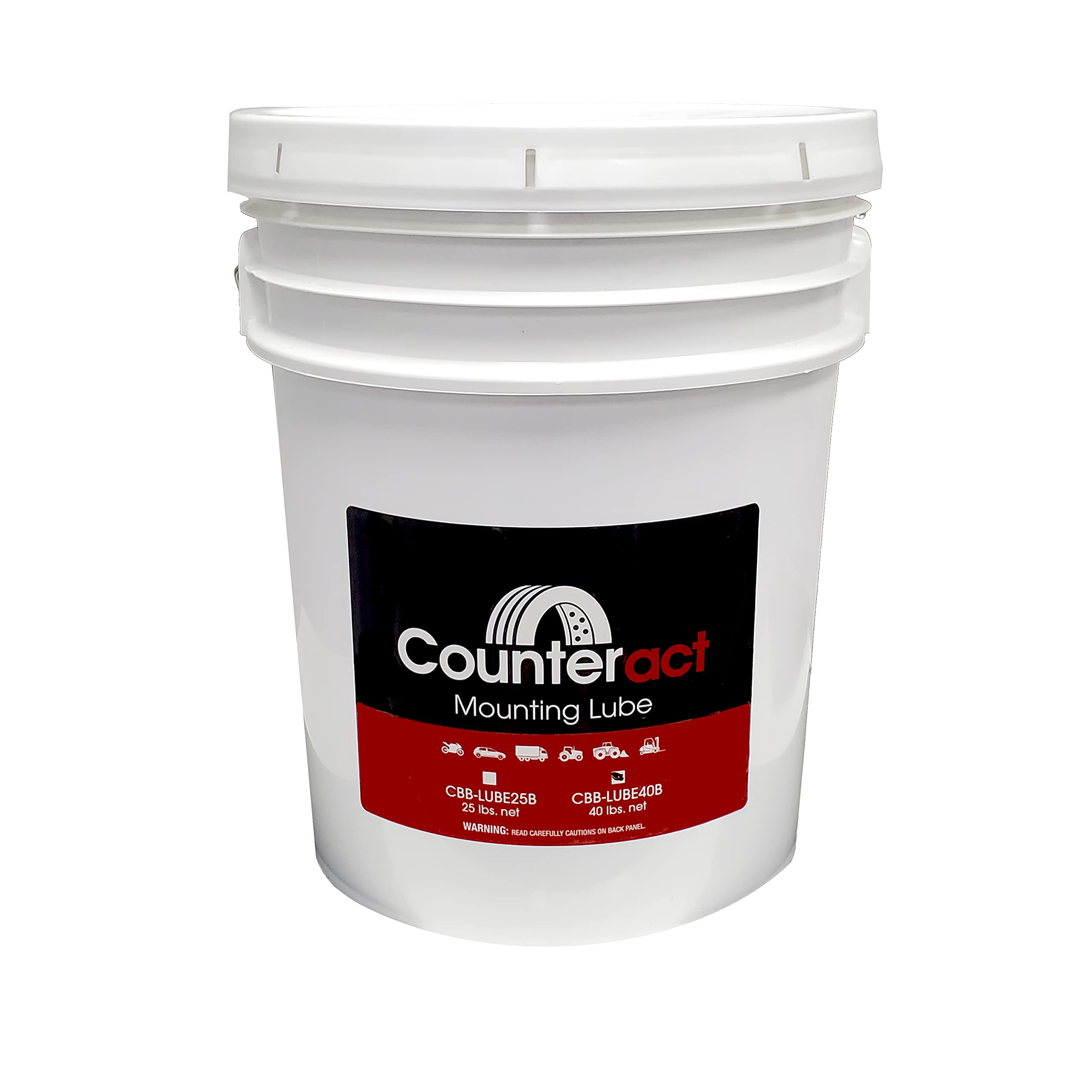 Premium Counteract Tire Mounting Lube for All Tire/Wheel Applications (40lb) CBB-LUBE40B