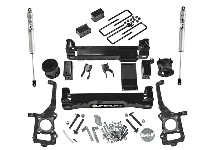 SUPERLIFT SUSPENSION RealTruck 4.5" Lift Kit for Ford F-150 | Complete Lift Kit with Front Strut Spacers & Rear Fox 2.0 Series Shocks | K178F | Fits 2009-2014 Ford F-150 4WD