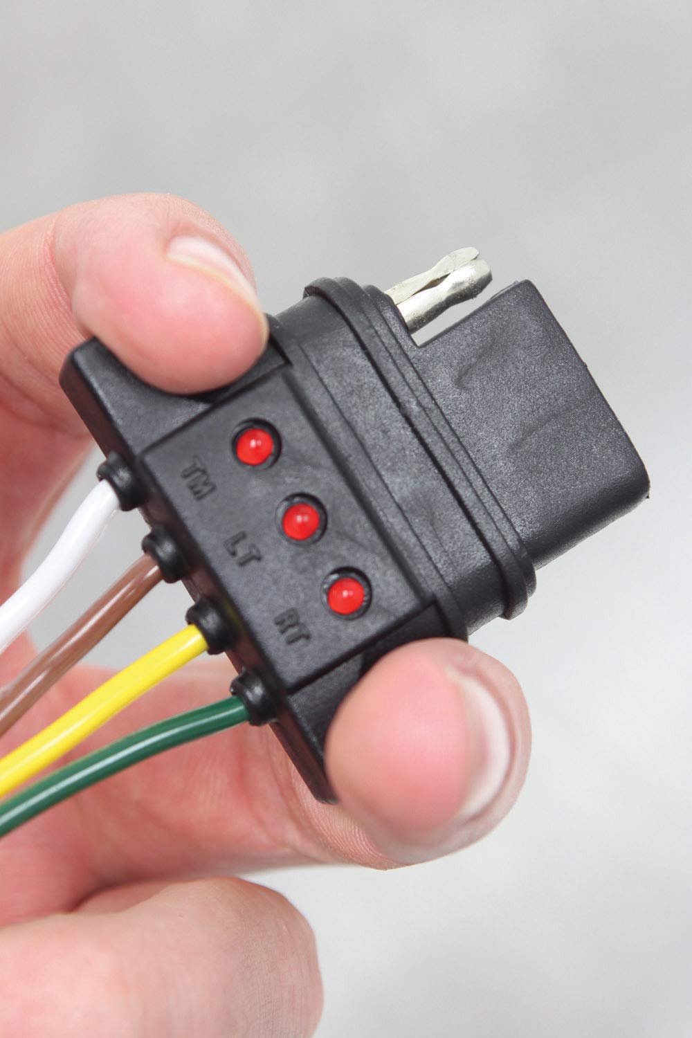 LED 4-Wire Flat Hopkins Towing Solutions 48055