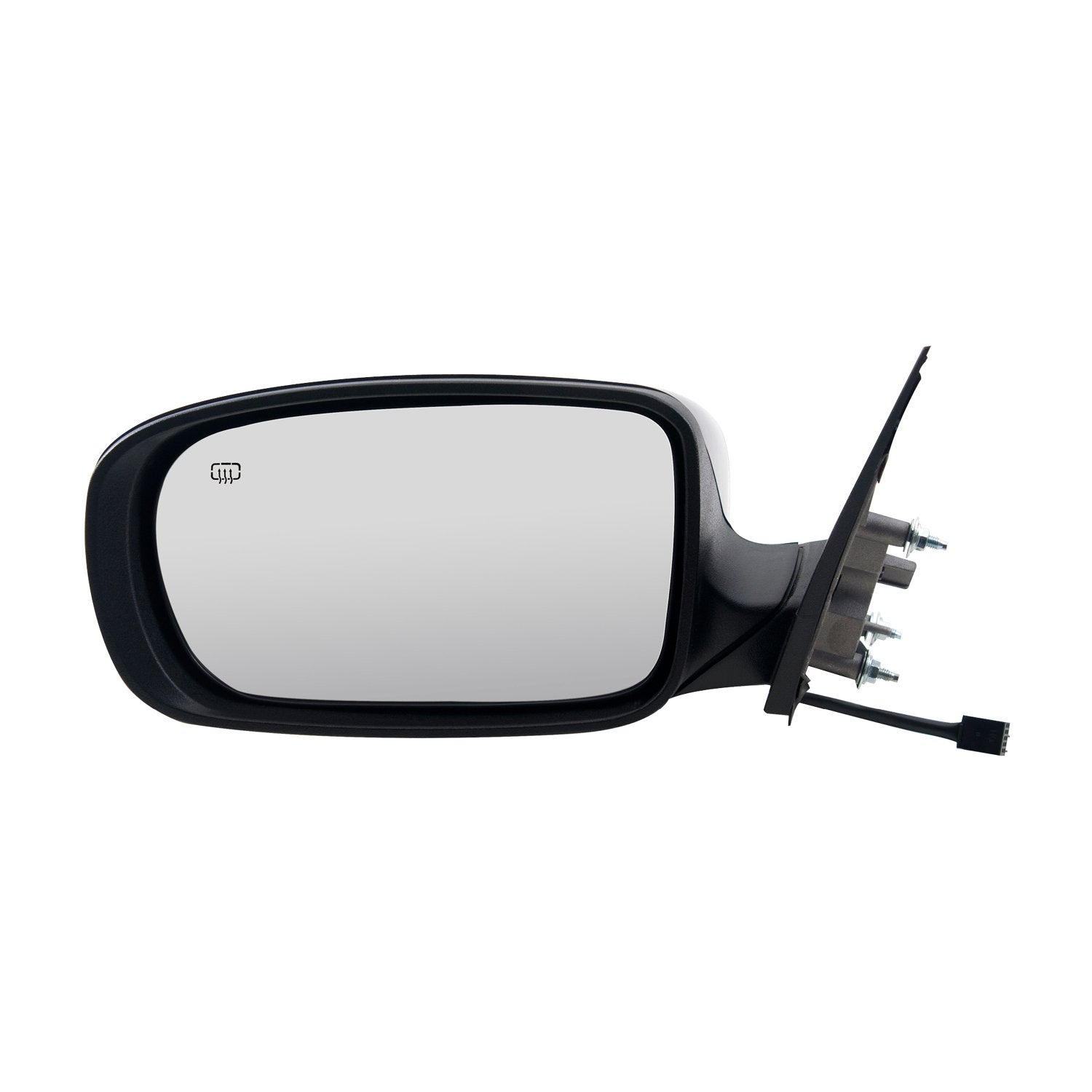 Mirror Driver Side for Chrysler 300 Sedan, Code GTS/X8, Textured Black w/PTM Cover, Foldaway, w/o Memory, Heated Power