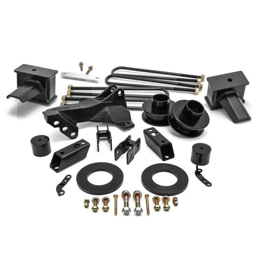 ReadyLift 2.5'' SST Lift Kit 69-2741 with 4'' Rear Flat Blocks for 2 Piece Drive Shaft without Shocks