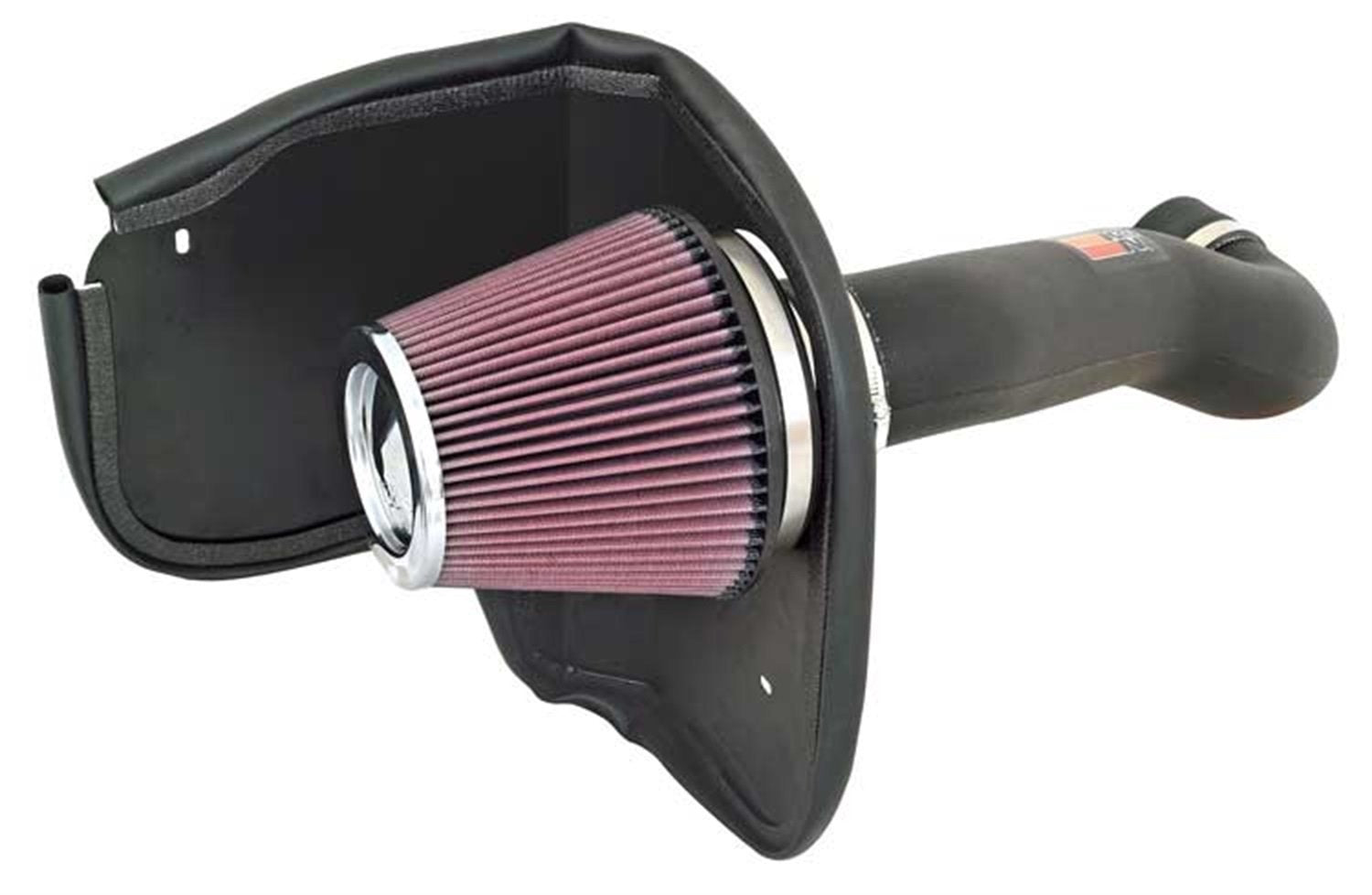 K&N Cold Air Intake System: High-Flow Air-Filter, Performance Increase & Horsepower: Compatible with 2006-2010 JEEP Grand Cherokee, 57-1555
