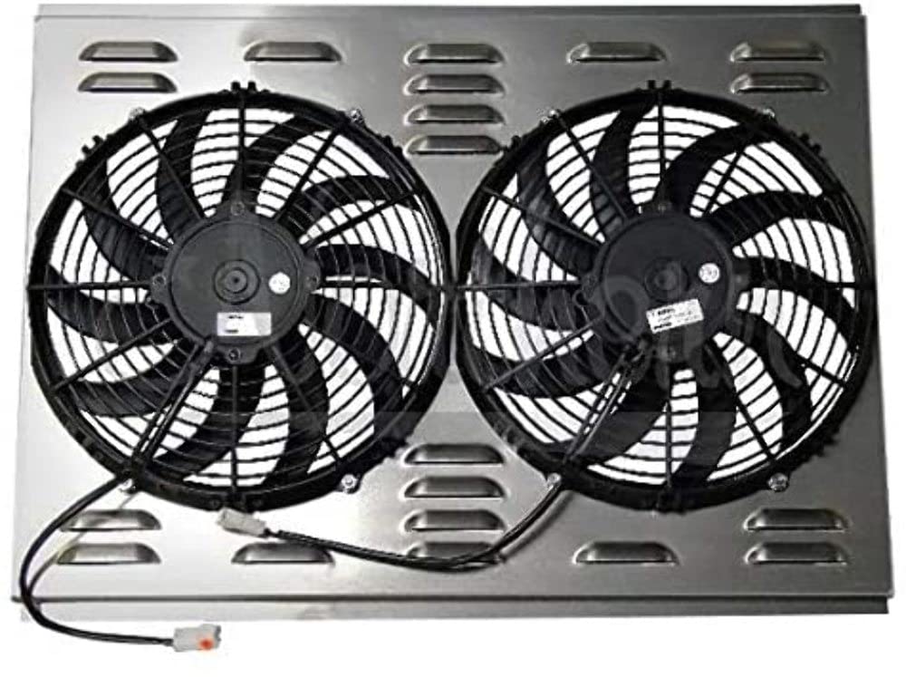 Dual Northern 12" fan W/shroud Z40003