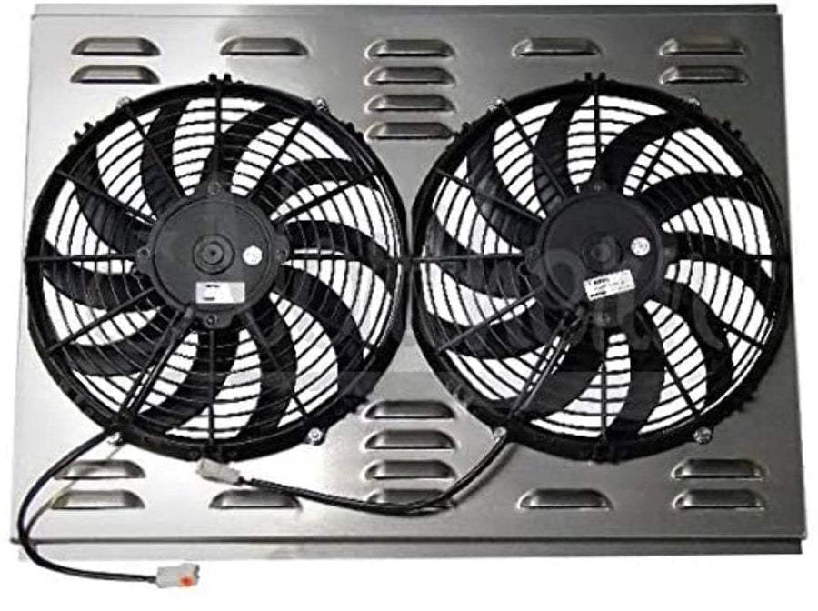 Dual Northern 12" fan W/shroud Z40003