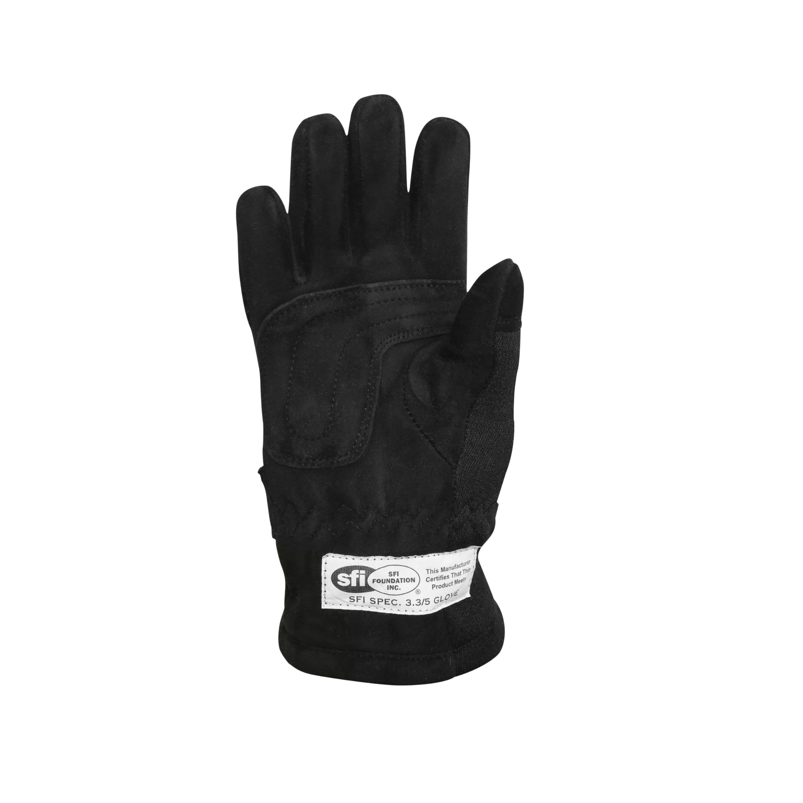 355 Series RaceQuip 3550092RQP Driving Gloves SFI 3.3/5 Black/Black Youth Small