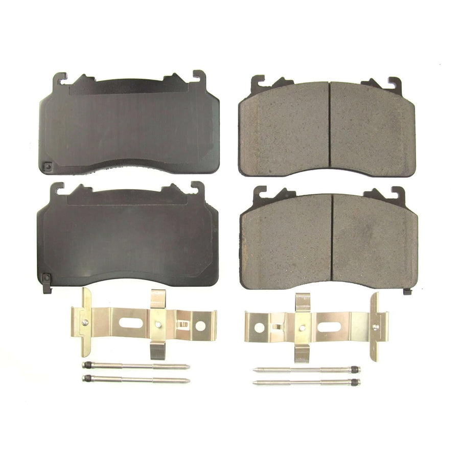 Power Stop Brake Kit Front For Ford Mustang 2020-22 - Ceramic Brake Pads With Installation Hardware, 17-2267