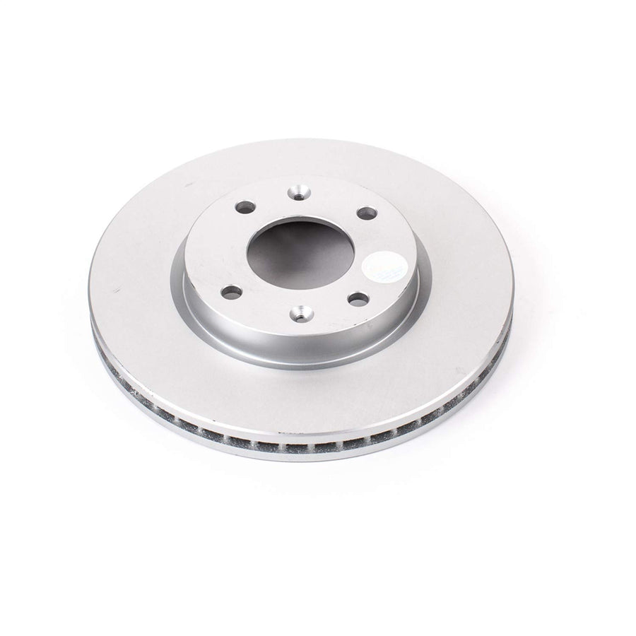 Power Stop JBR1320EVC Evolution Genuine Geomet® Coated Brake Rotor For Hyundai Sonata 2003-2005, Kia Optima 2002-2006 [Model Specific]