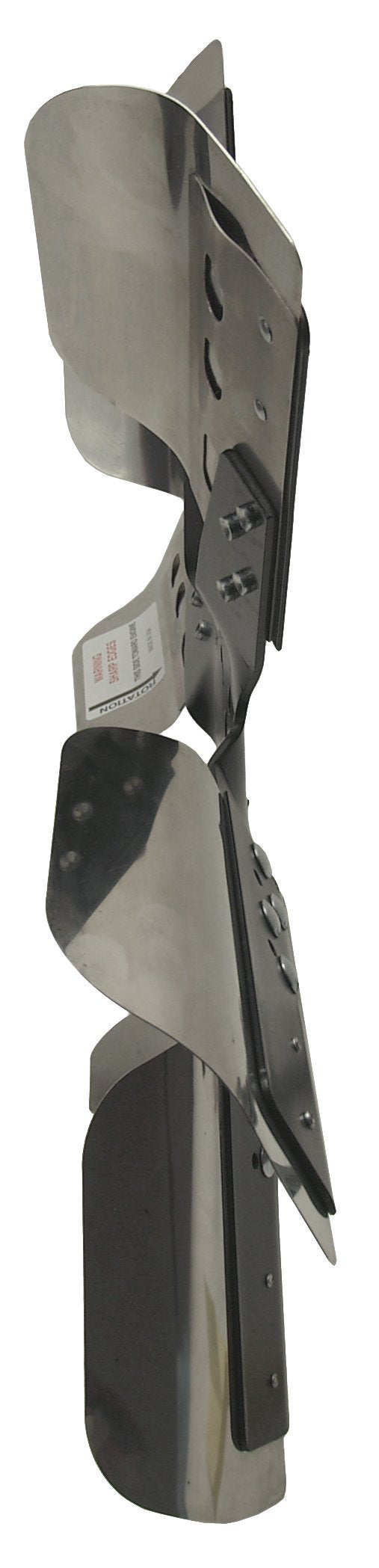 Derale Heavy Duty 17619 Fan Blade Series 1000 19" Stainless Steel Flex Fan Reverse Rotation