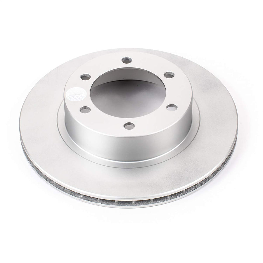 Power Stop JBR794EVC Evolution Genuine Geomet® Coated Brake Rotor For Toyota 4Runner 1996-2002, Tacoma 2004 [Model Specific]