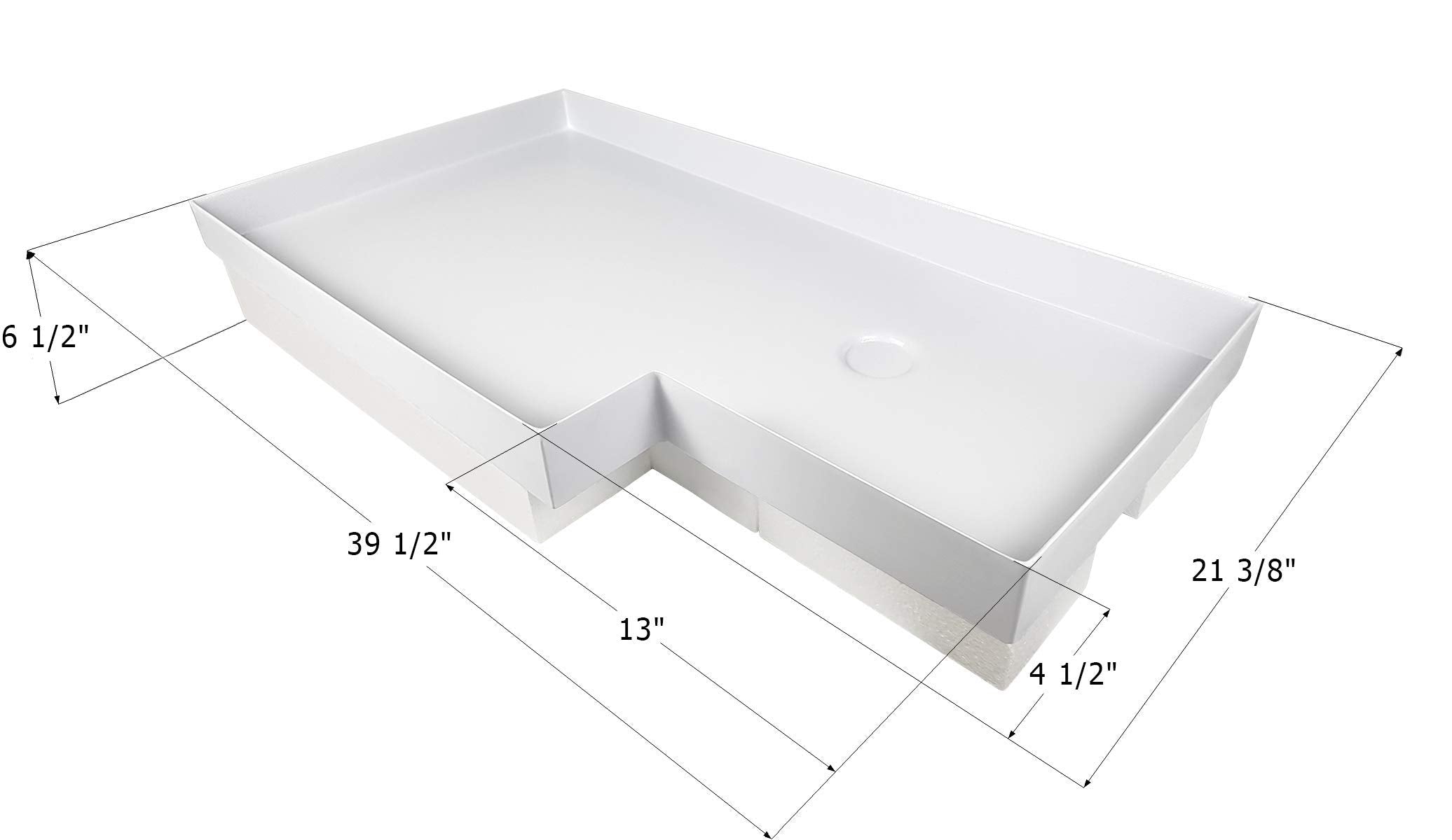 Shower Pan, ICON SP500A-PW, Assembly