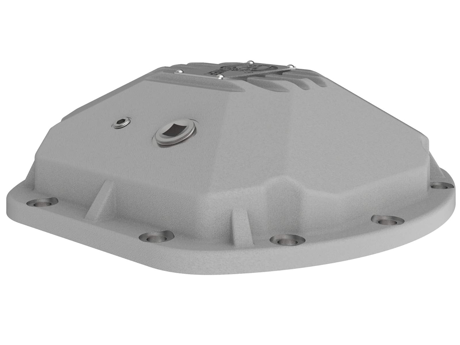 aFe POWER Front Differential Cover Street Series Raw w/Machined Fins - #46-71130A - Jeep Wrangler (TJ/JK) 97-18