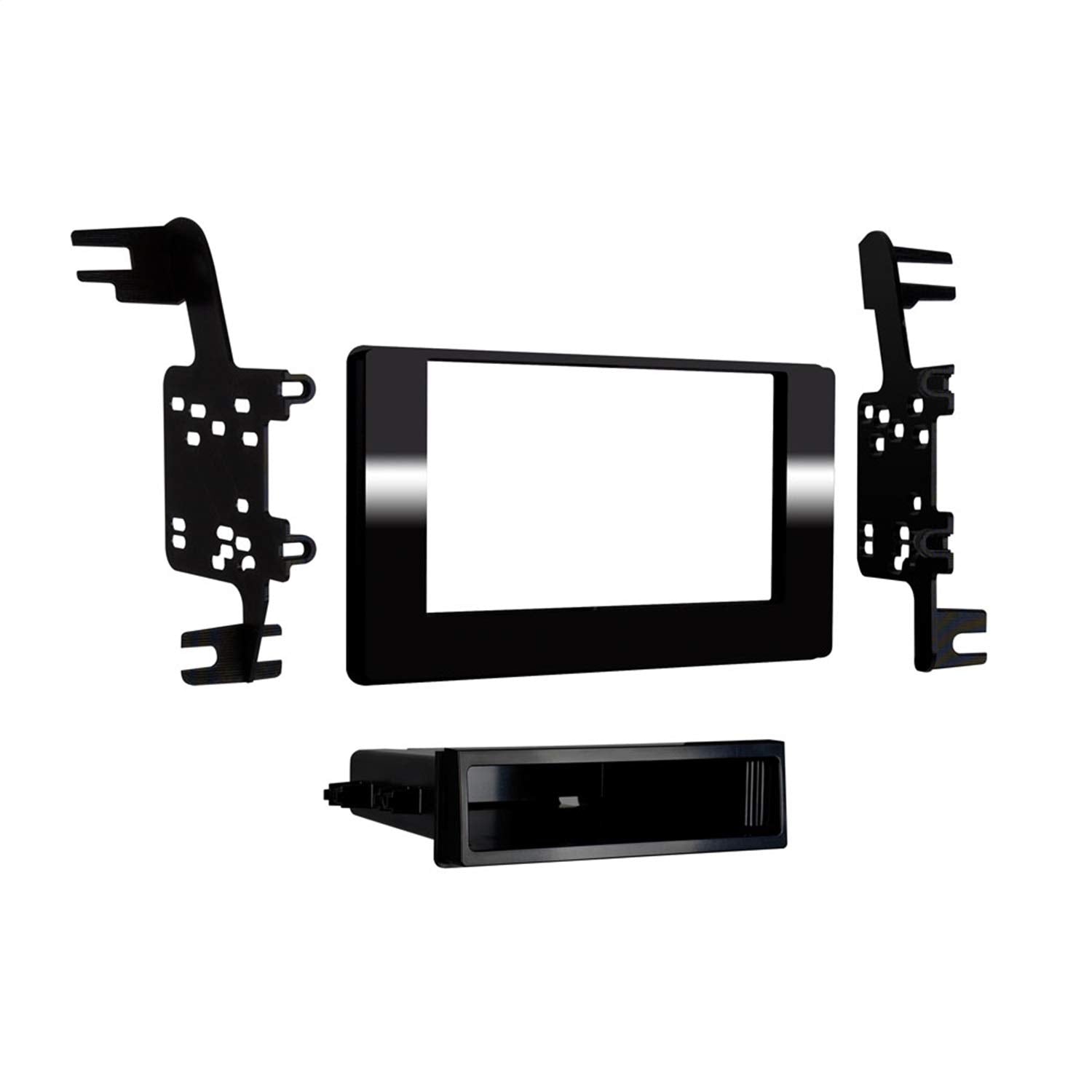 Toyota Sienna Models 2015- Metra 99-8250 Single-DIN Radios (Black)