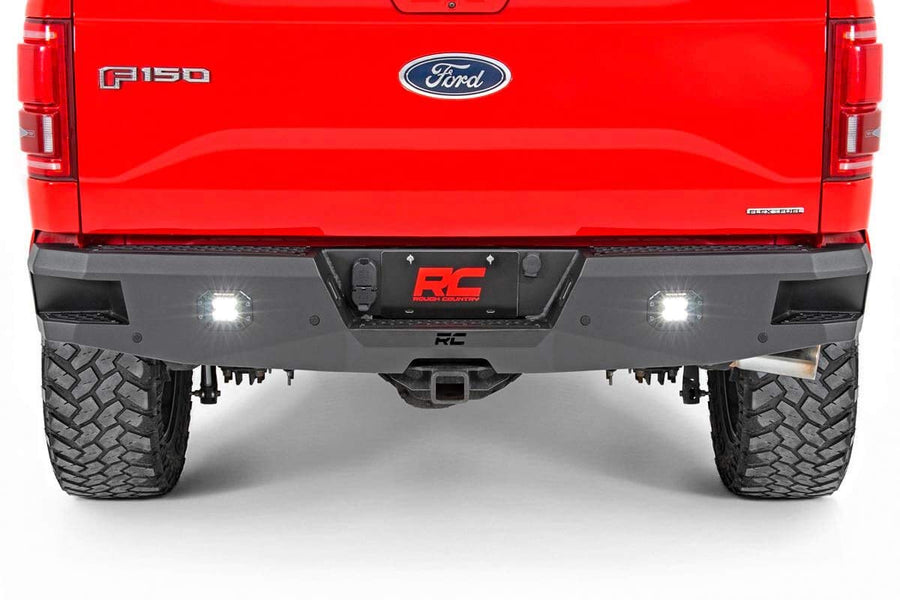 Rough Country Rear Heavy Duty LED Bumper for 2015-2020 Ford F-150-10771