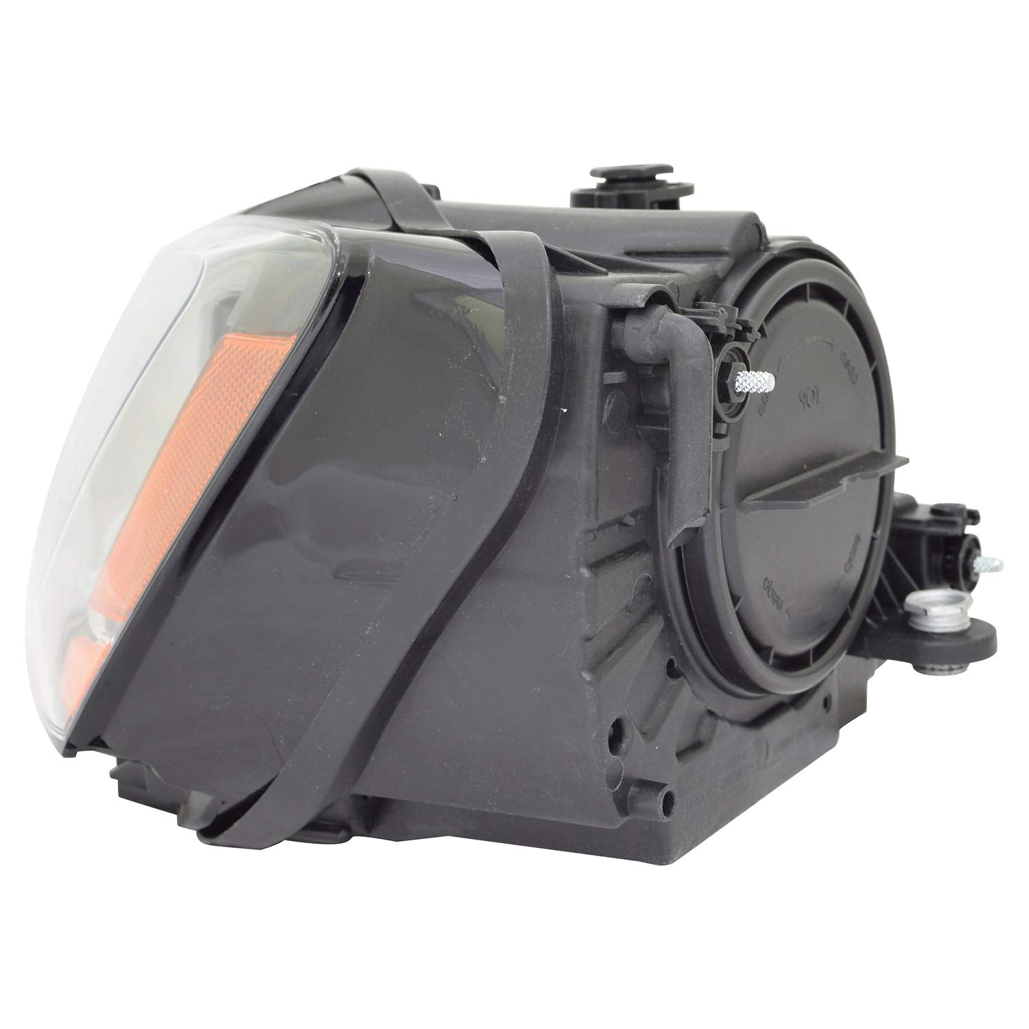 Left TYC Headlight Assembly Compatible with 2017-2018 Volkswagen Jetta